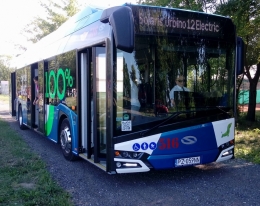 Zakończono testy autobusu elektrycznego Solaris